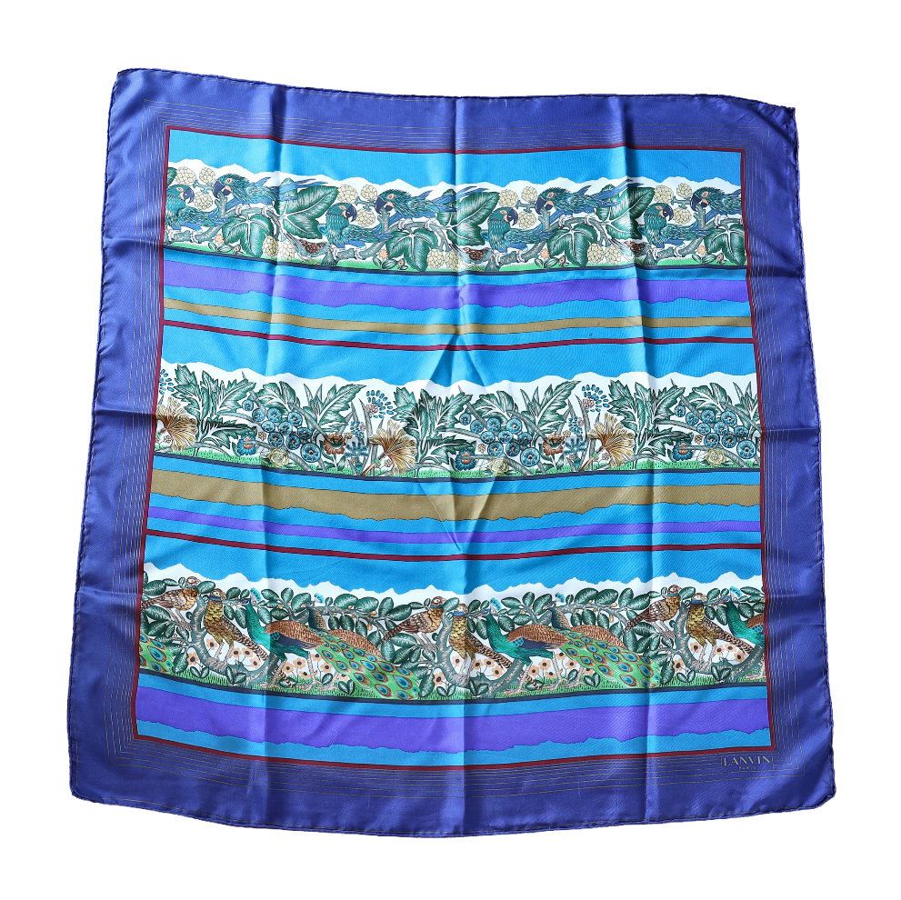 CARRE_LANVIN_OISEAUX_EXOTIQUES image
