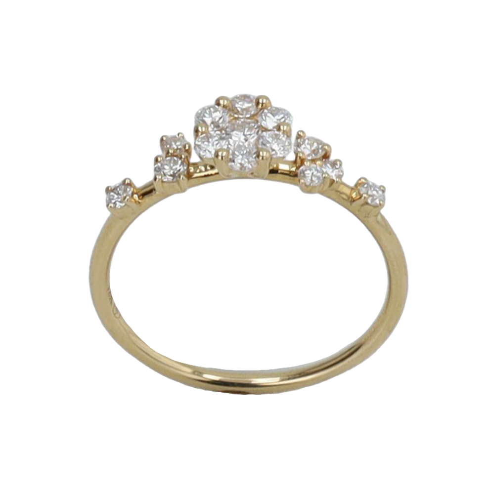 BAGUE_GRAPPE_ASYMETRIQUE_DIAMANTS_0.35_CT image