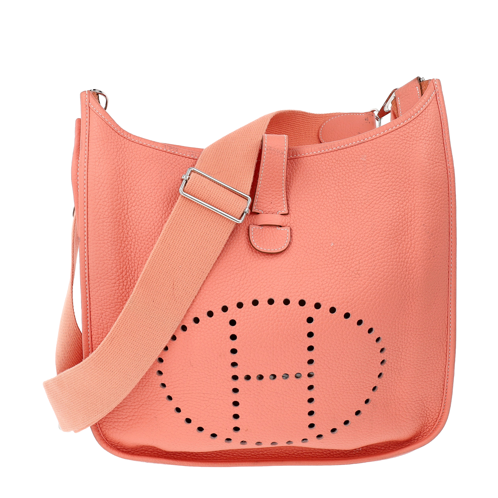 SAC HERMÈS EVELYNE III GM CORAIL