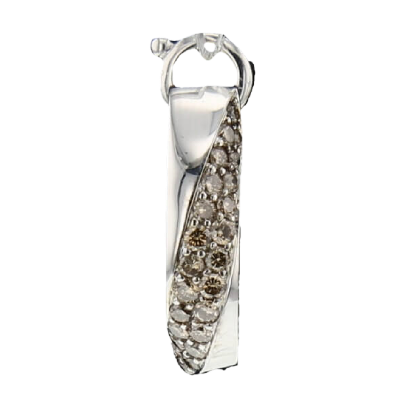 BOUCLES_D'OREILLES_OR_DIAMANTS_CHAMPAGNES image