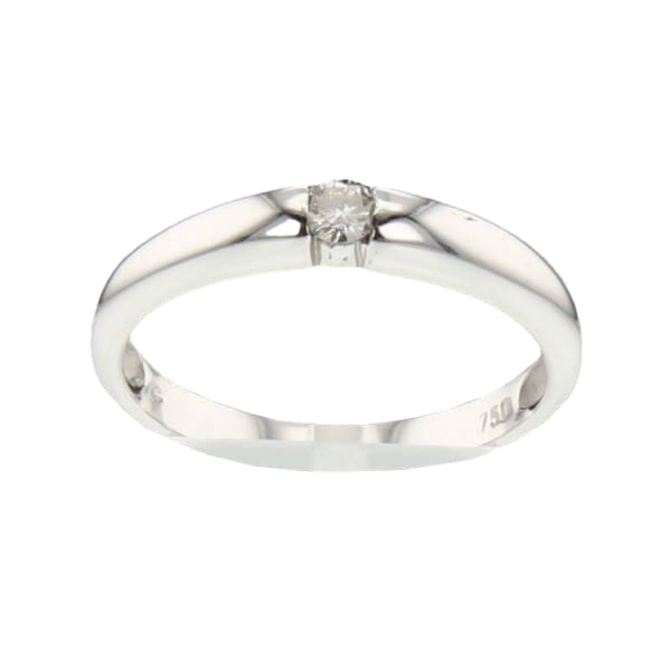 SOLITAIRE_OR_GRIS_DIAMANT_0.11_CARATS image