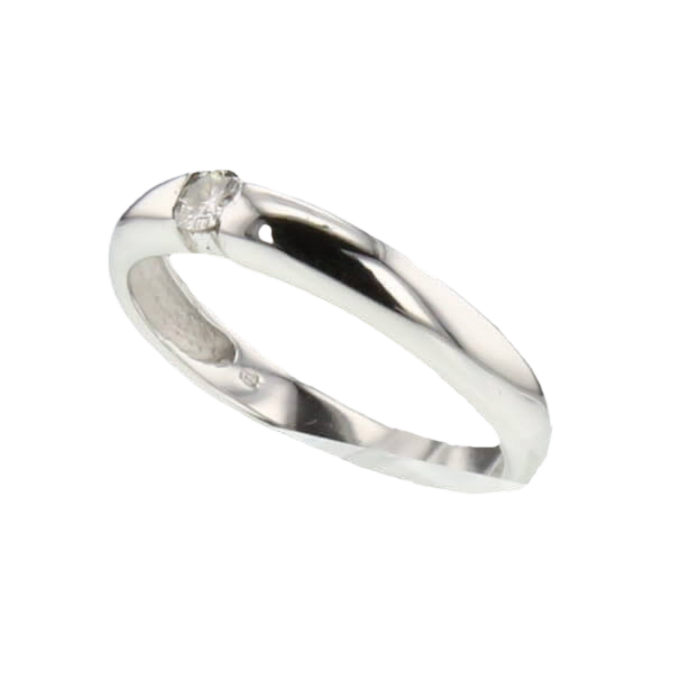 SOLITAIRE_OR_GRIS_DIAMANT_0.11_CARATS image