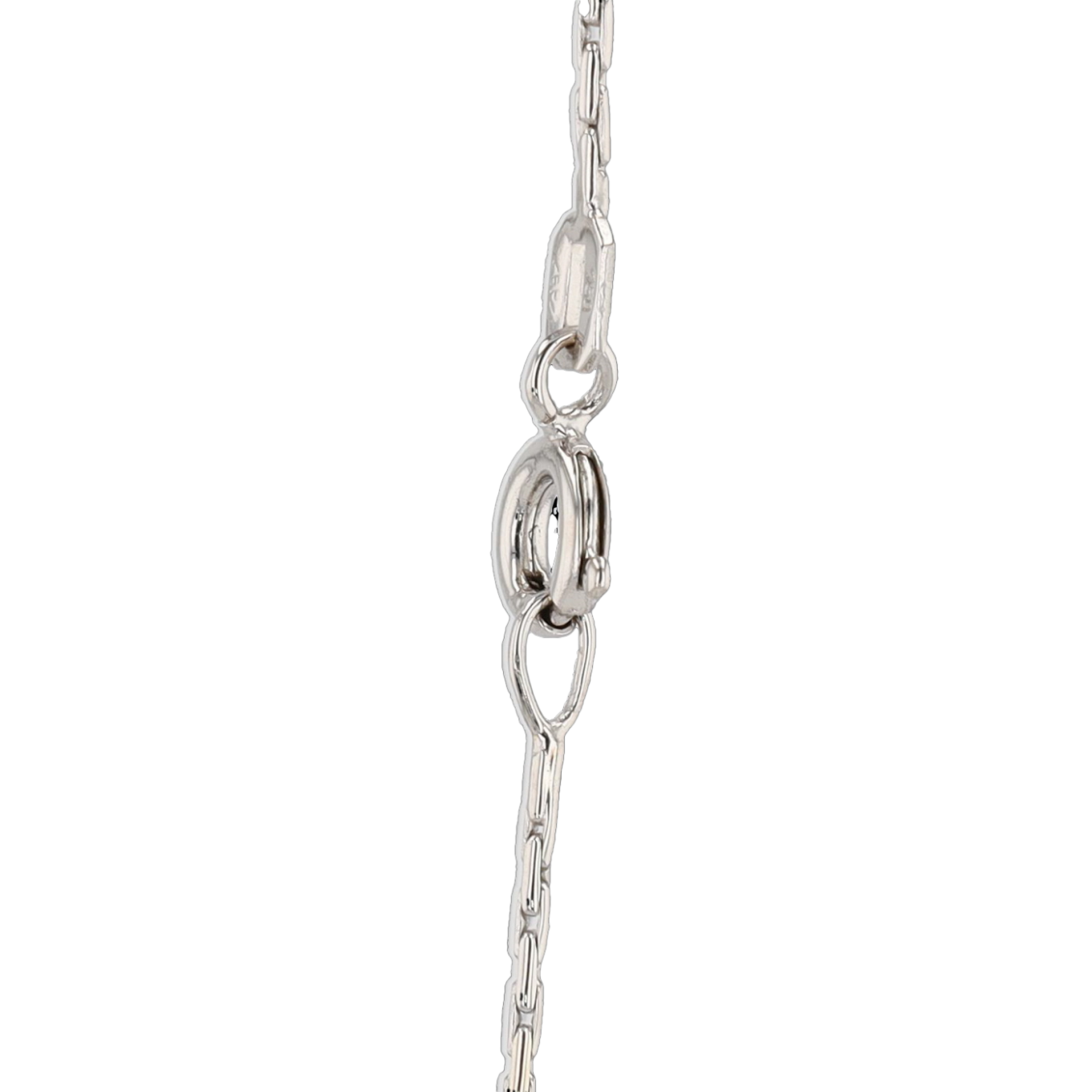 COLLIER_EN_OR_GRIS_DIAMANTS_0.18_CARATS image