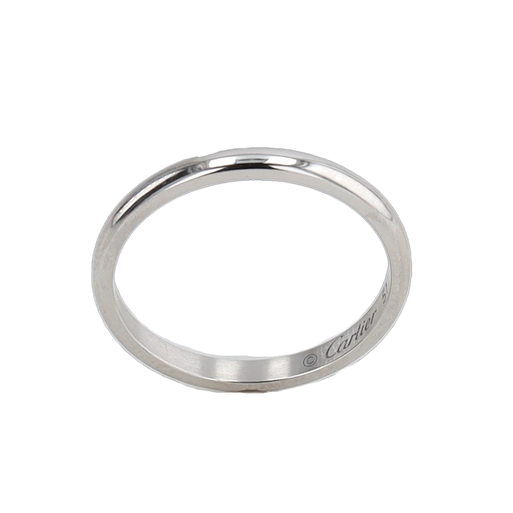 ALLIANCE DE CARTIER EN PLATINE