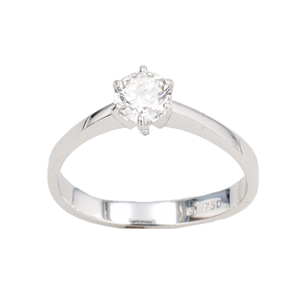 SOLITAIRE DIAMOND RING 0.45 CT