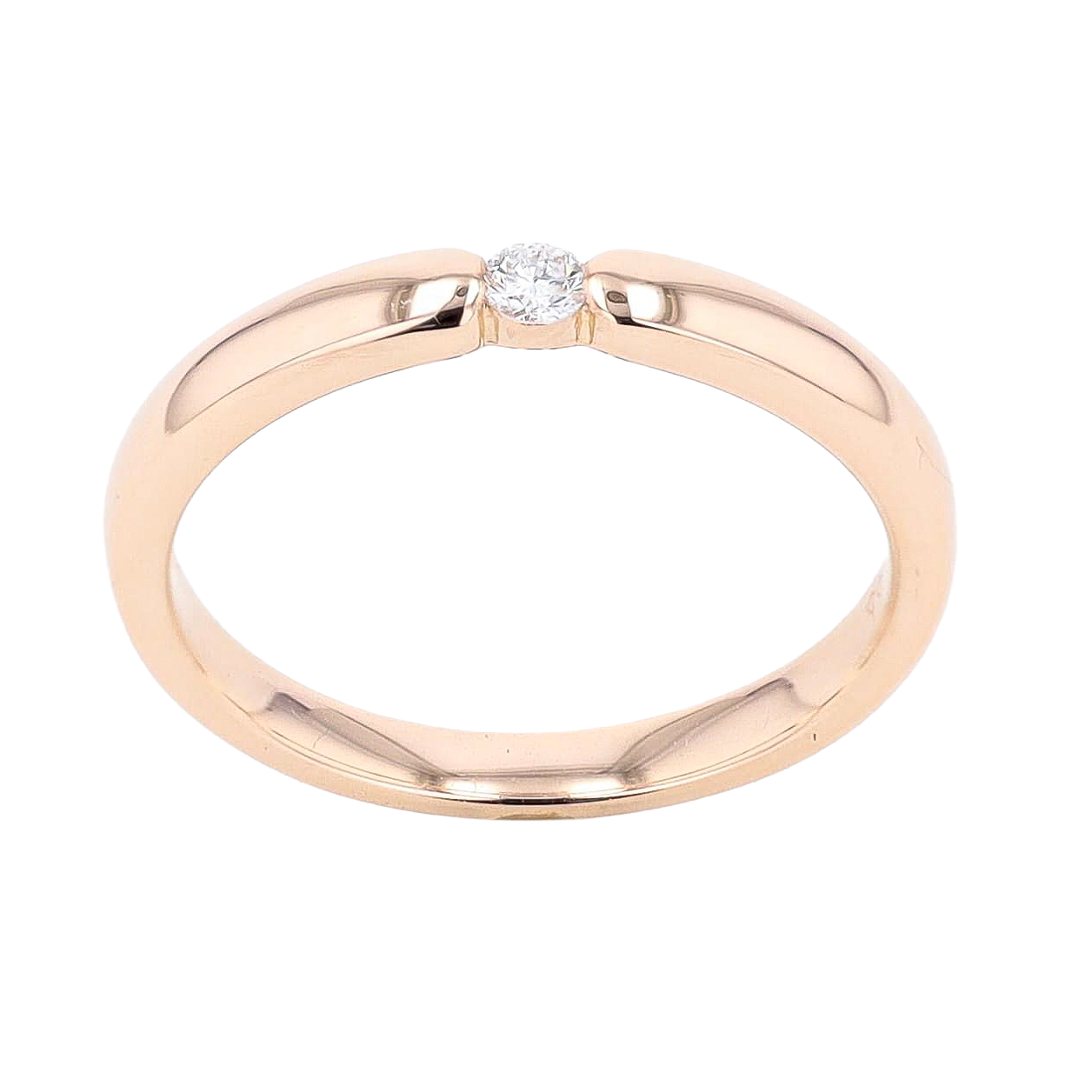 SOLITAIRE DIAMOND RING 0.06 CT