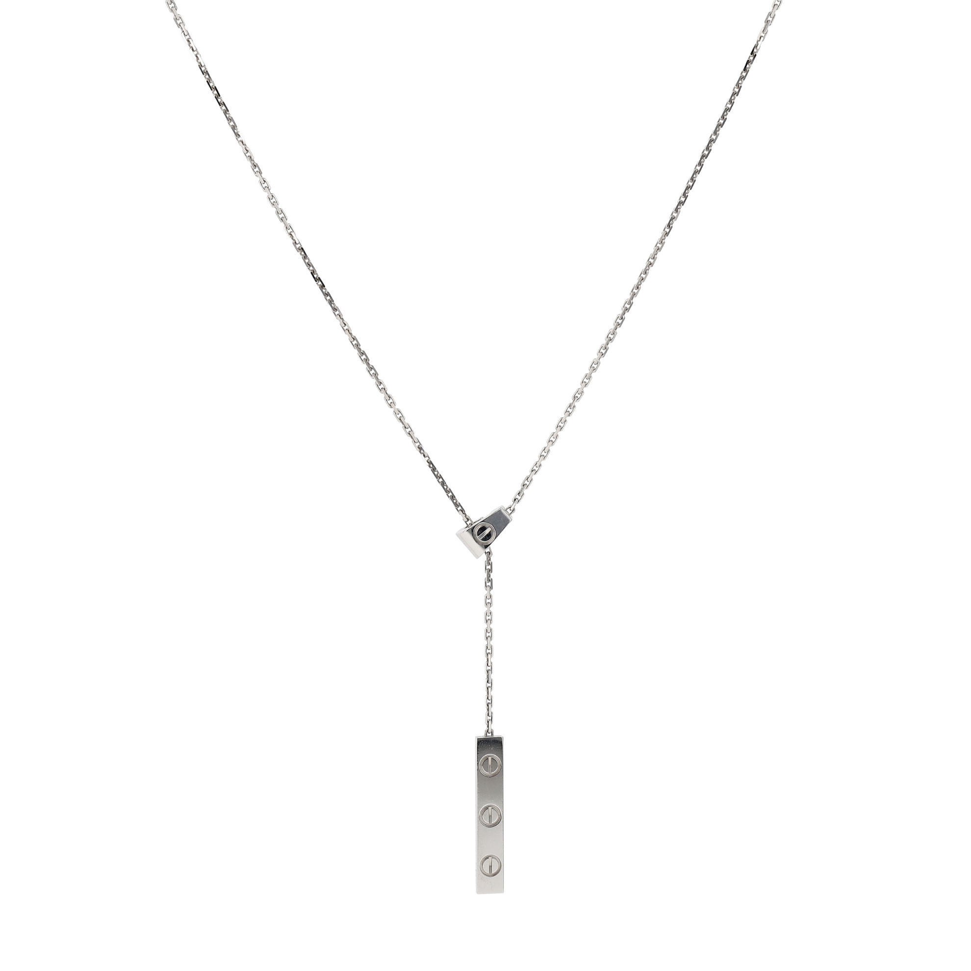 CARTIER LOVE LARIAT NECKLACE