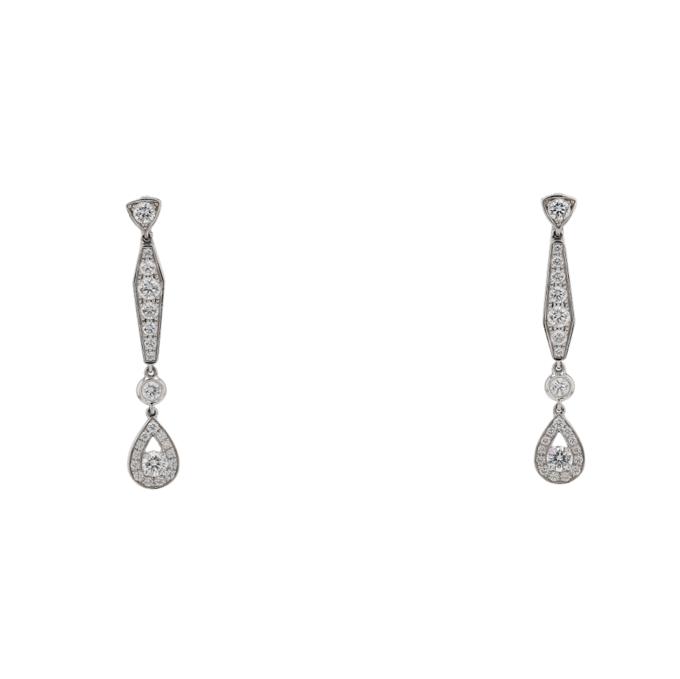 BOUCLES_D'OREILLES_CHAUMET_JOSEPHINE_AIGRETTE_DIAMANTS_0.85_CT image
