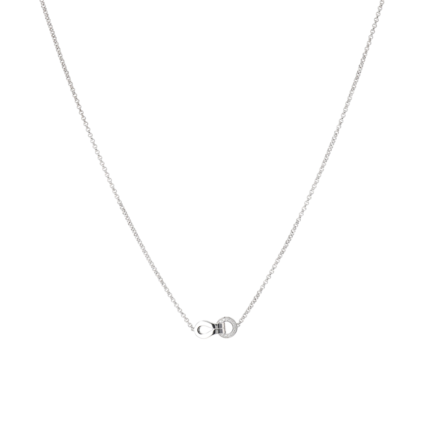 COLLIER_CARTIER_AGRAFE_DIAMANTS_0.20_CT image