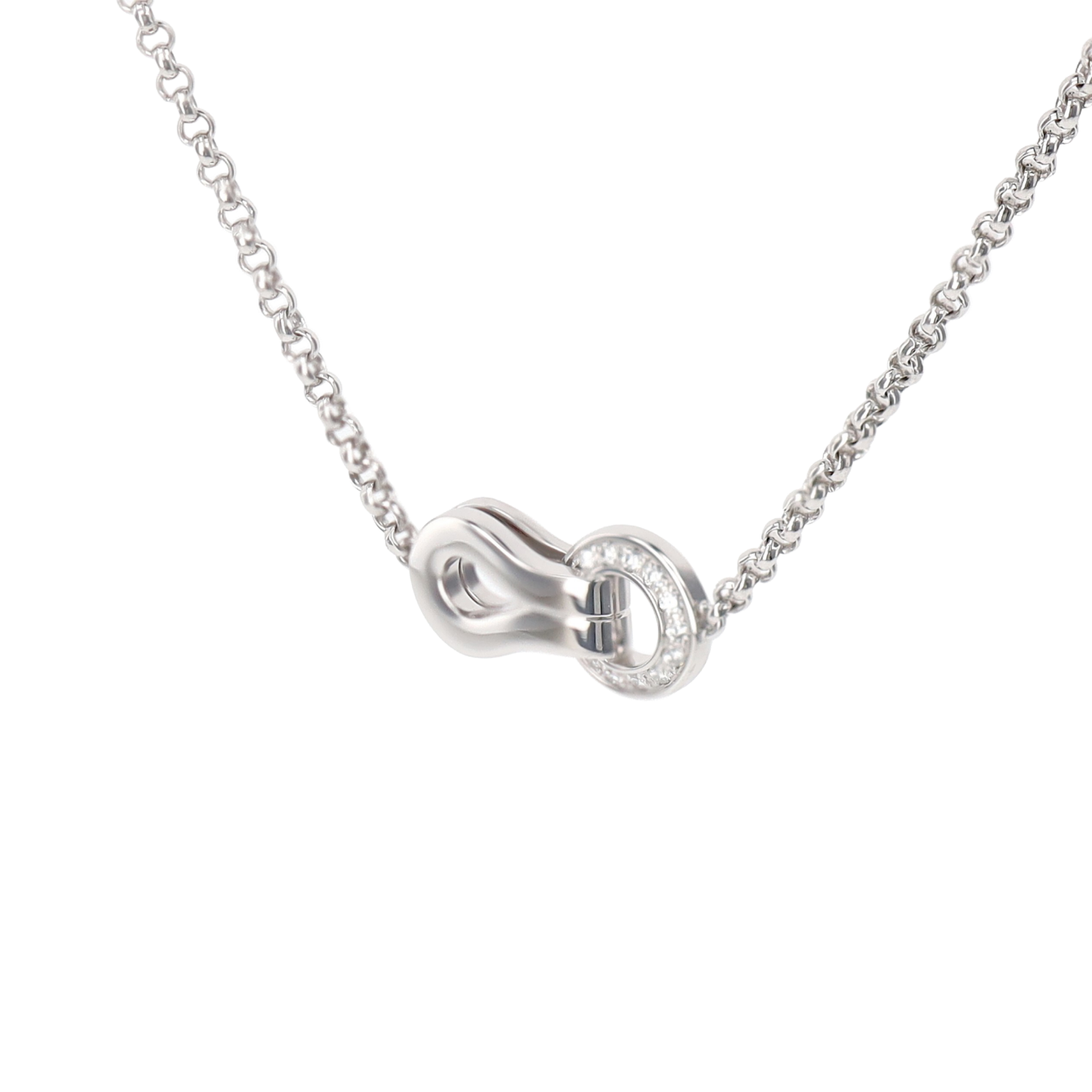 COLLIER_CARTIER_AGRAFE_DIAMANTS_0.20_CT image