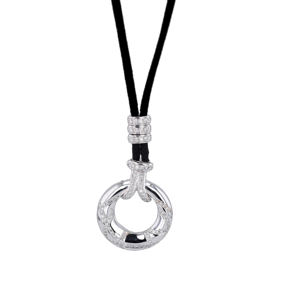 COLLIER_CHAUMET_«_ANNEAU_»_EN_OR_BLANC_ET_DIAMANTS image