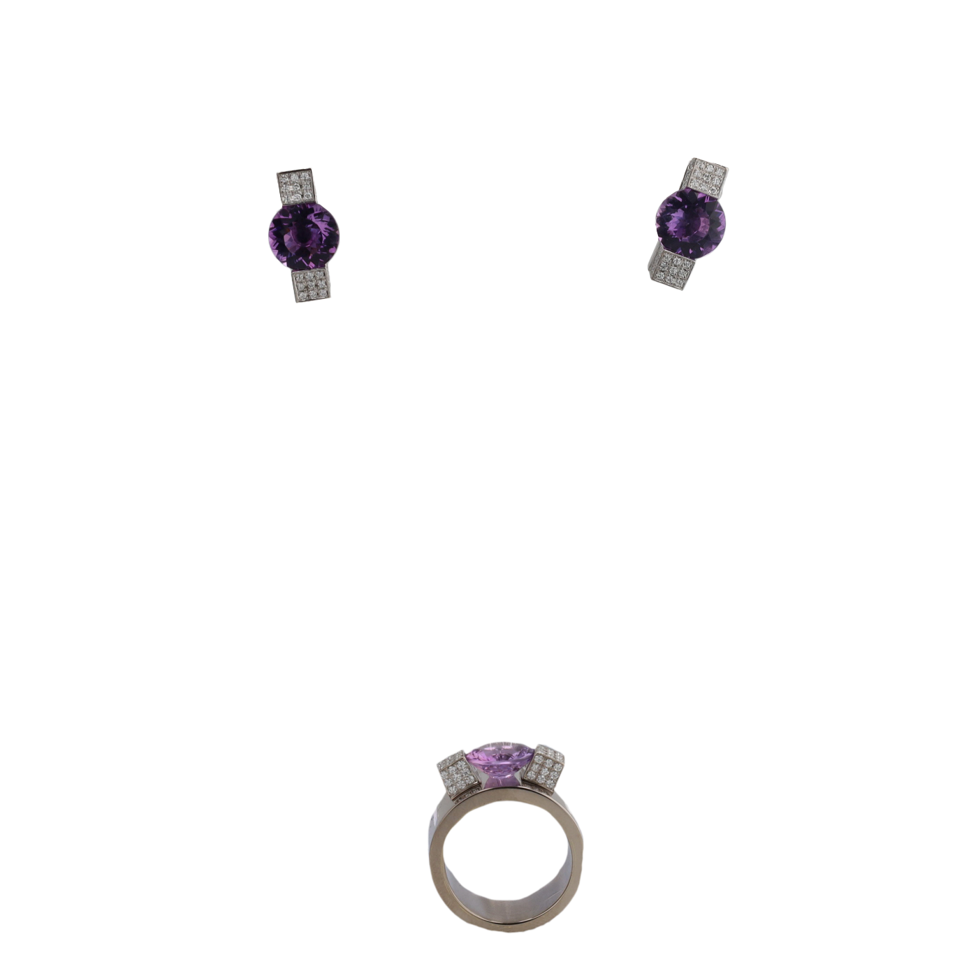 CHOPARD AMETHYST & DIAMOND SET