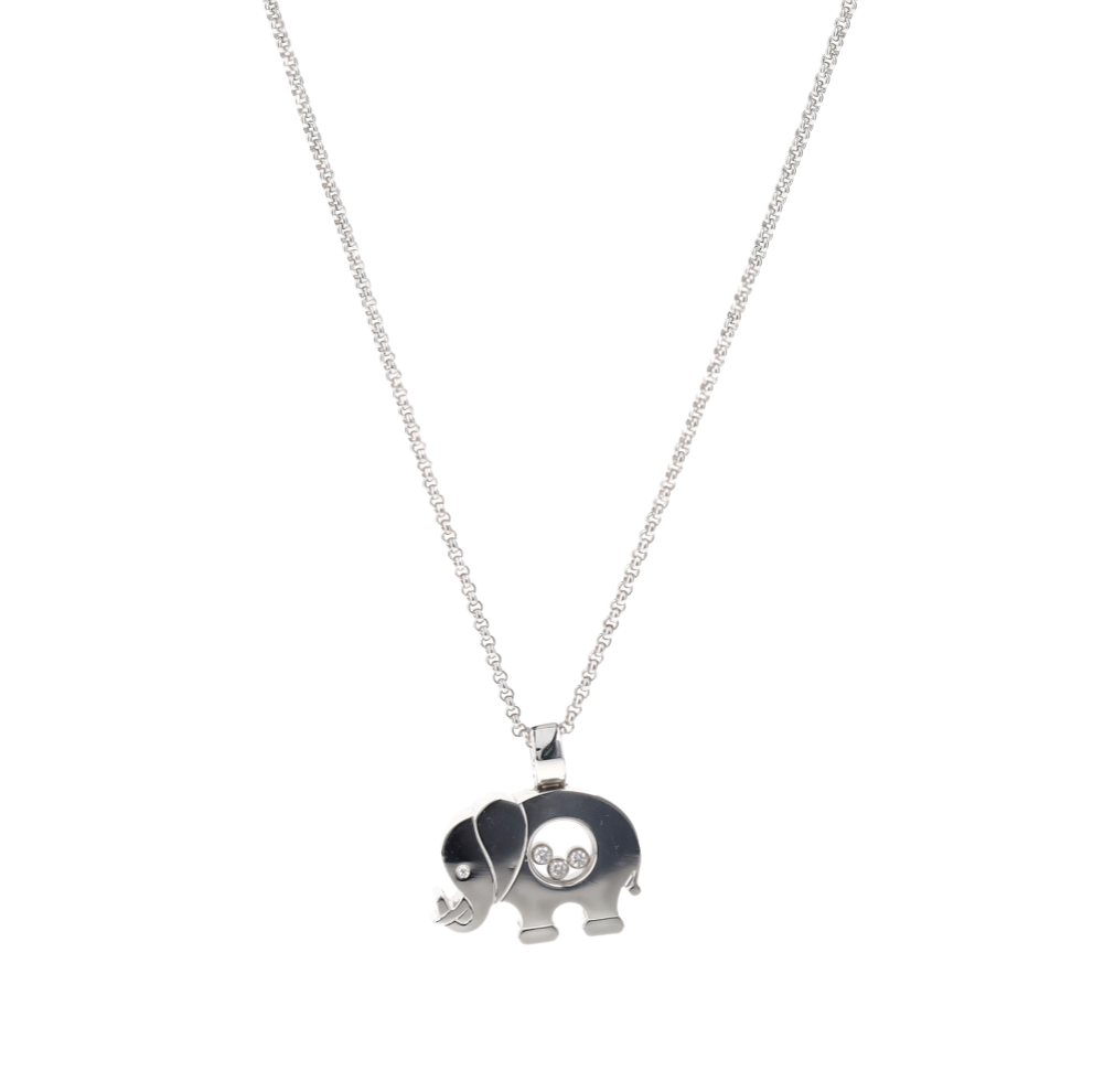 COLLIER_CHOPARD_HAPPY_DIAMONDS_ELEPHANT_DIAMANTS_0.17_CT image