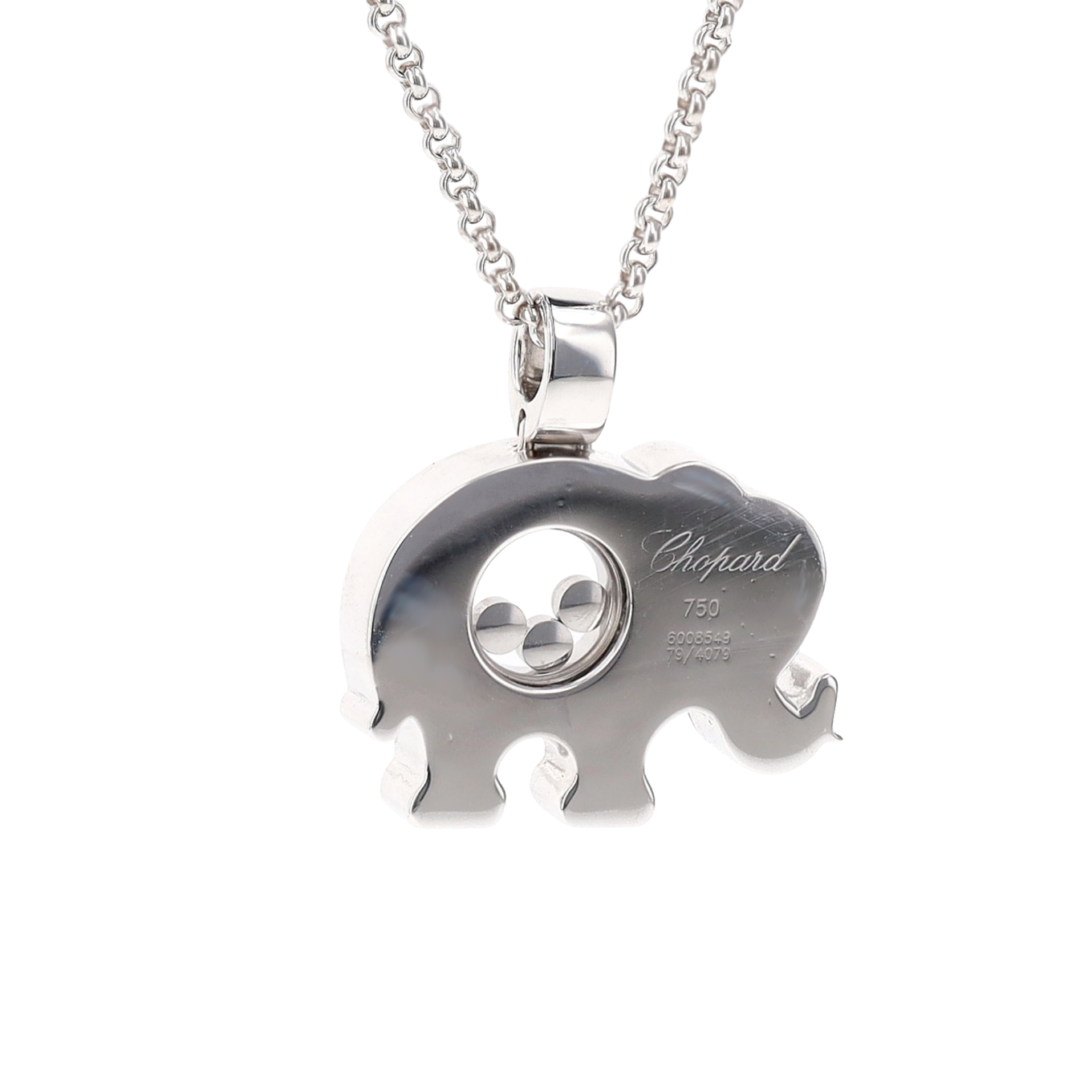 COLLIER_CHOPARD_HAPPY_DIAMONDS_ELEPHANT_DIAMANTS_0.17_CT image