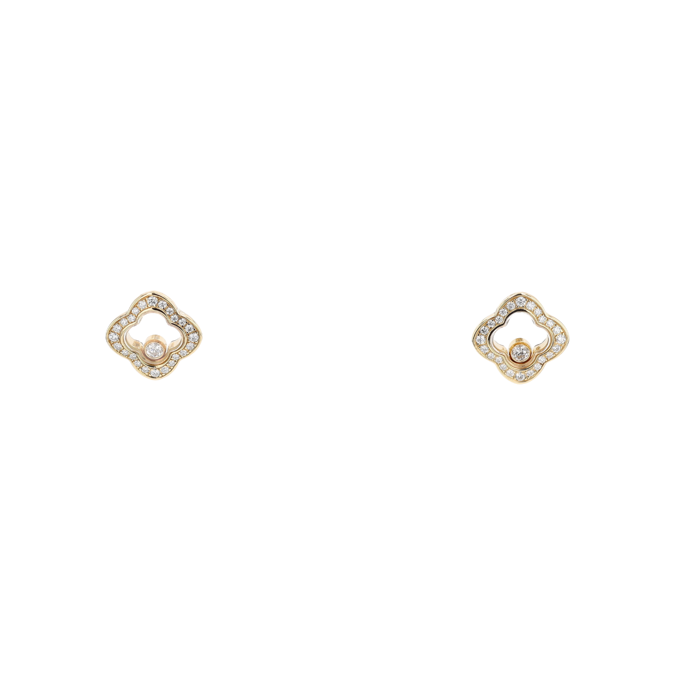 BOUCLES_D’OREILLES_CHOPARD_HAPPY_DIAMONDS_TREFLE_0.29_CT image