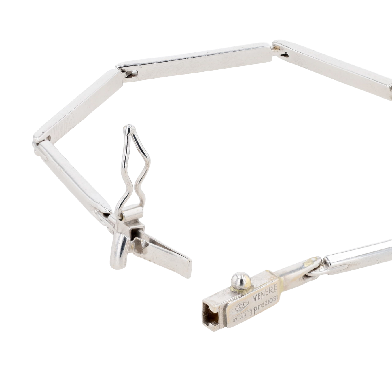 BRACELET_VENERE_PREZIOSI_CERCLES_ENTRELACES_DIAMANTS_0.40_CT image