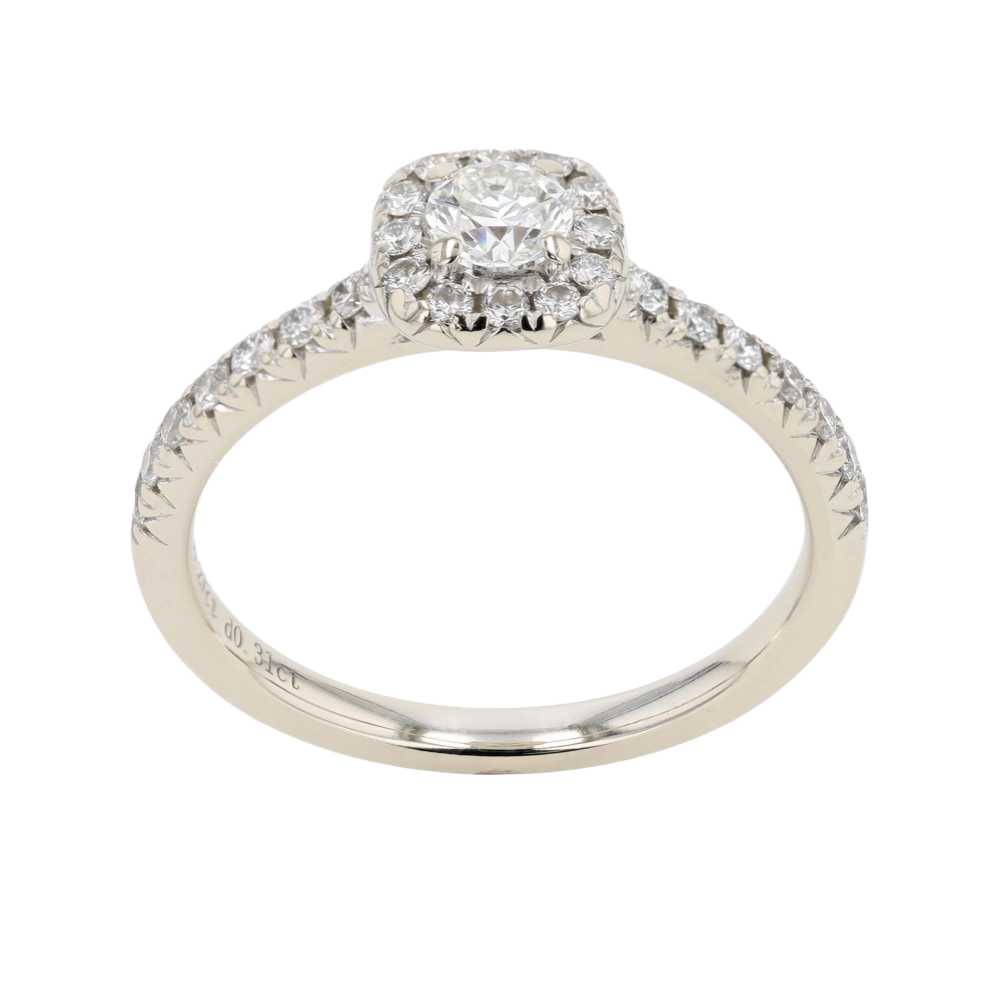 BAGUE_SOLITAIRE_HALO_DIAMANTS_0.58_CT image