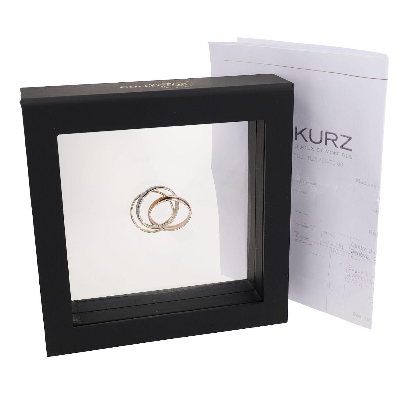 BAGUE_KURZ_3_ANNEAUX_DIAMANTS_0.62_CT image