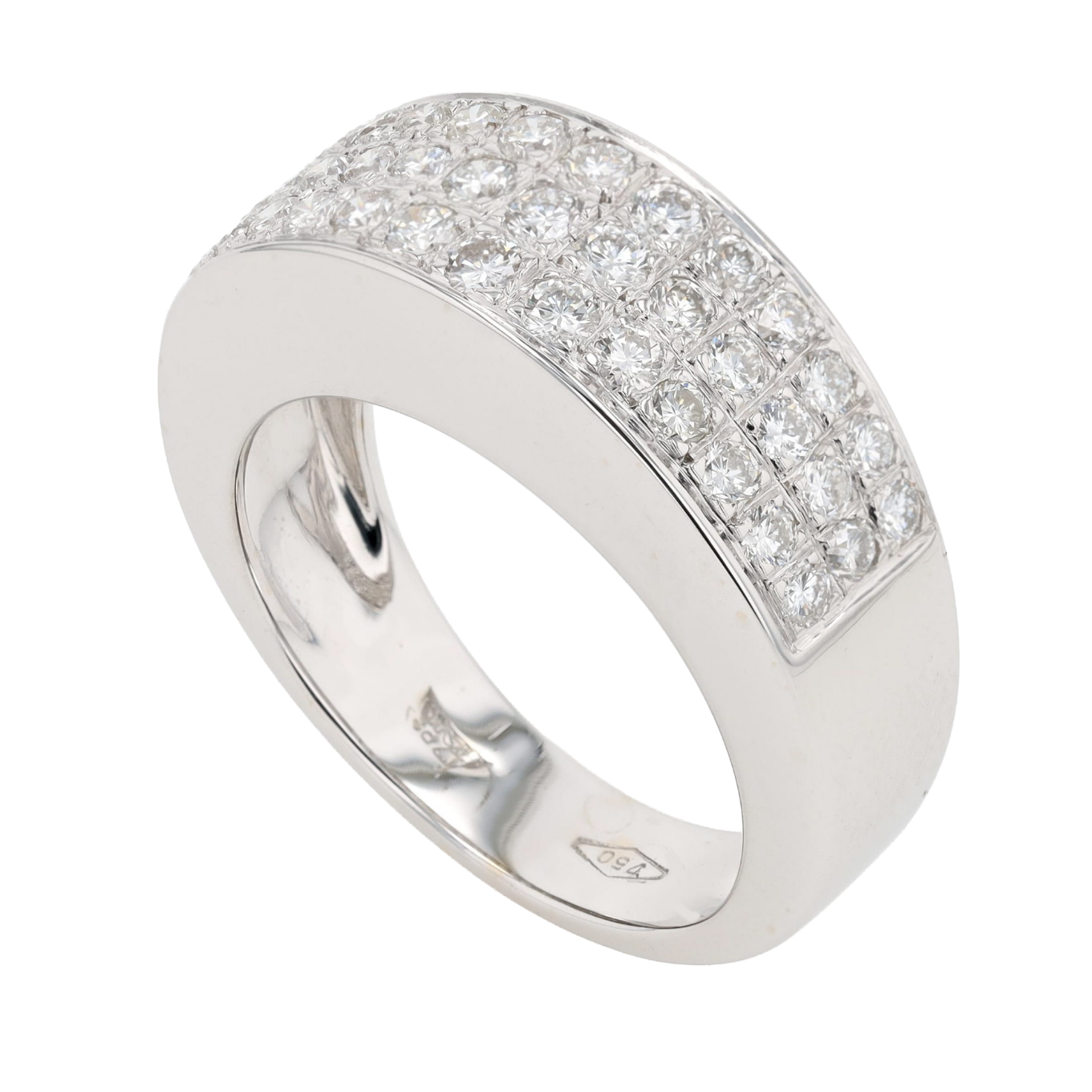 BAGUE_BANDEAU_DIAMANTS_1.45_CT image