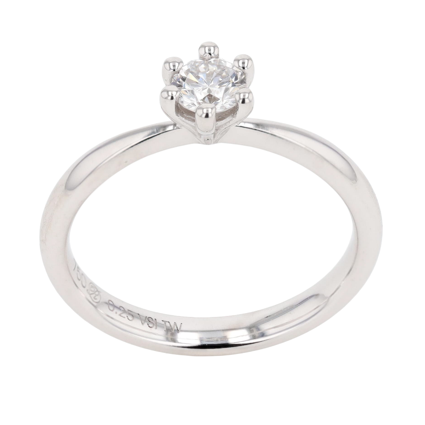 BAGUE_SOLITAIRE_DIAMANT_0.25_CT_TOP_WESSELTON image
