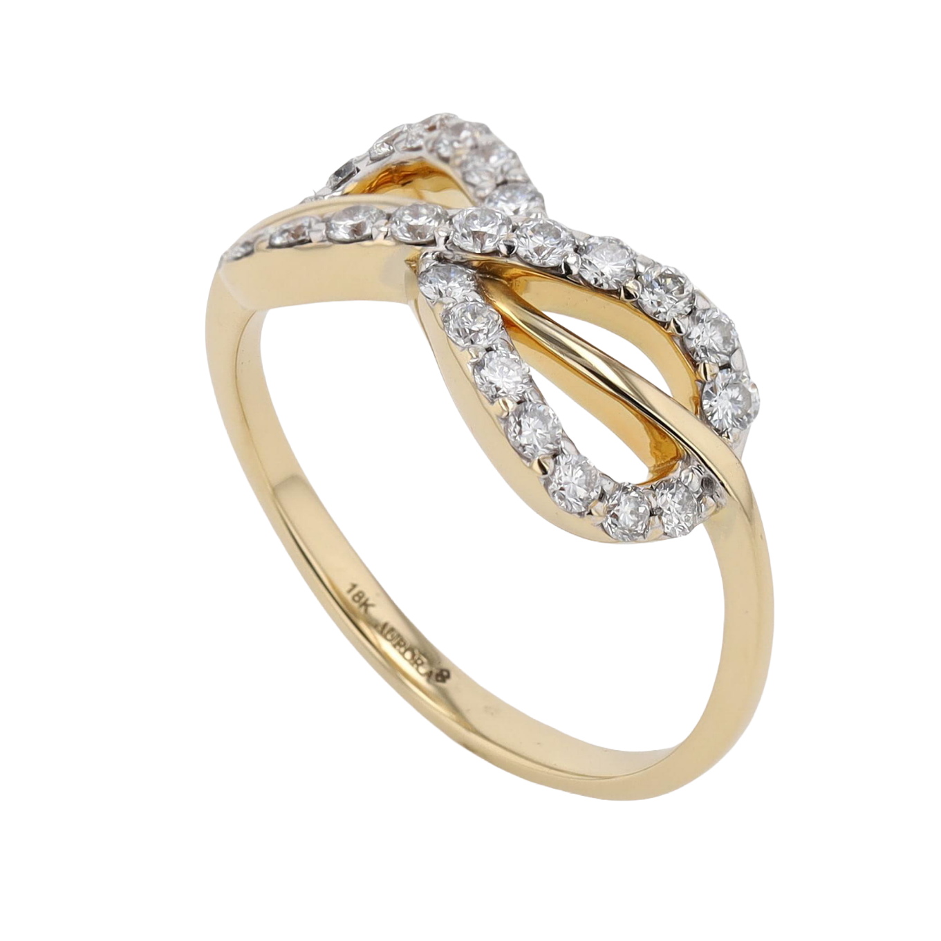 BAGUE_AURORA_INFINI_DIAMANTS_0.40_CT image