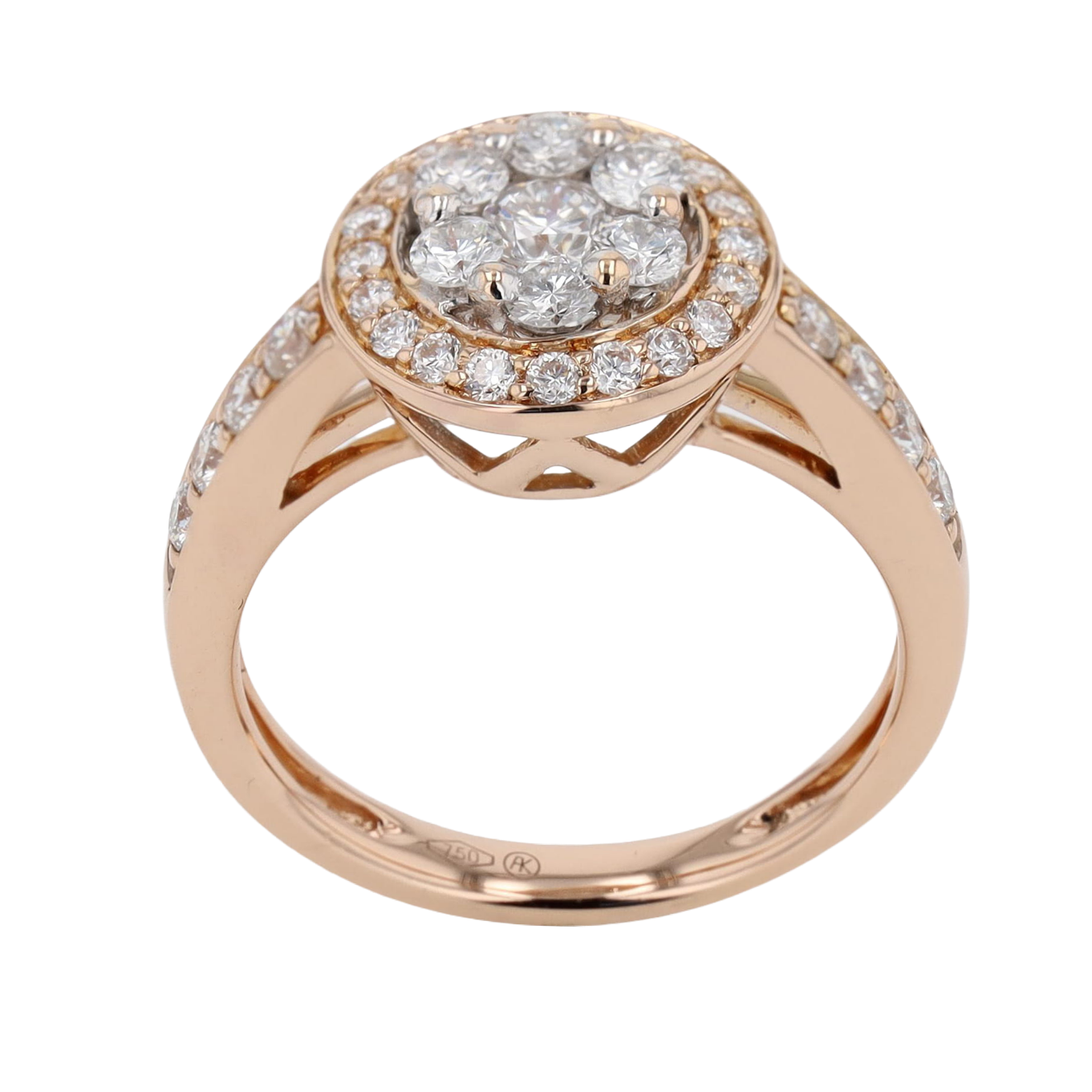 BAGUE_HALO_DIAMANTS_0.50_CT image