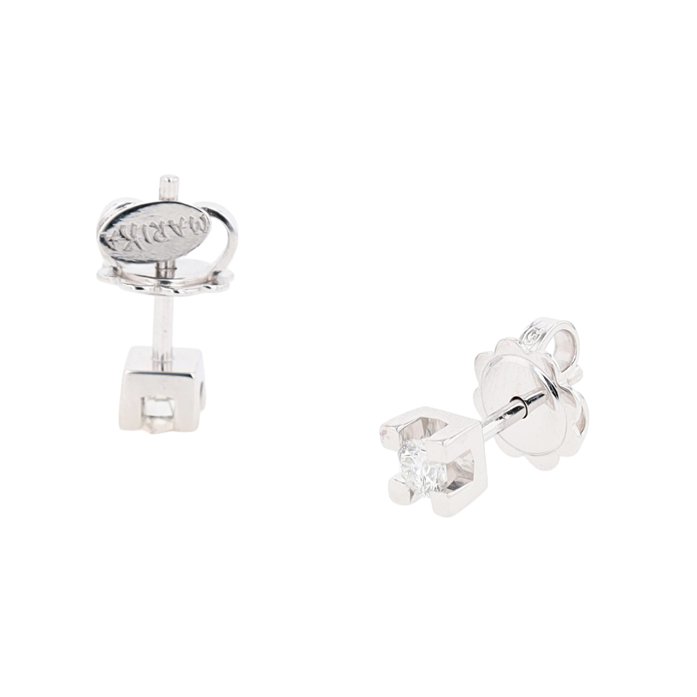 BOUCLES_D’OREILLES_MARIKA_PUCES_DIAMANTS_0.22_CT image