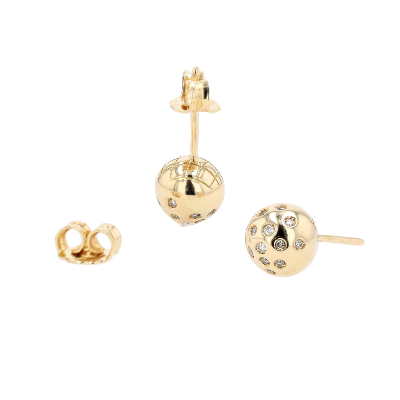 BOUCLES_D'OREILLES_PUCES_SPHERES_DIAMANTS image