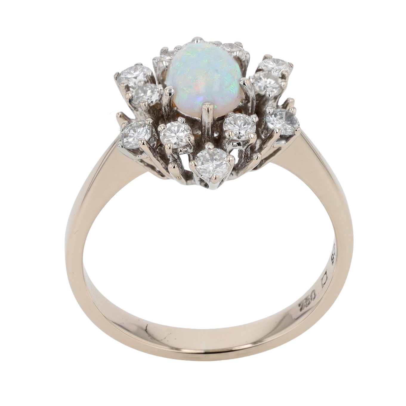 BAGUE_MARGUERITE_OPALE_DIAMANTS_0.60_CT image