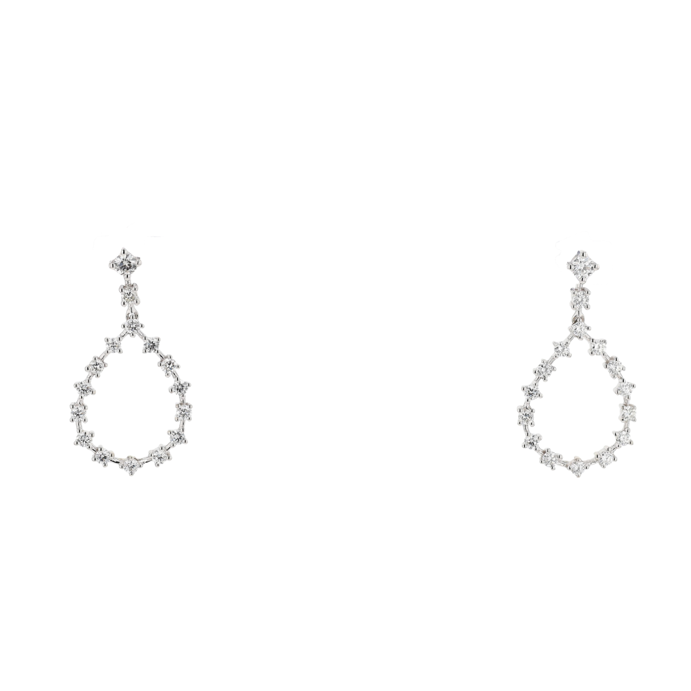 BOUCLES_D'OREILLES_GOUTTE_DIAMANTS_0.80_CT image