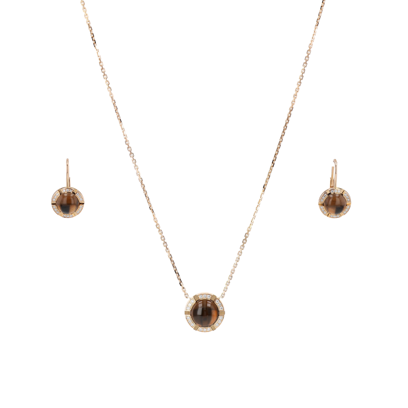 PARURE_CHAUMET_CLASS_ONE_QUARTZ_FUME_&_DIAMANTS image