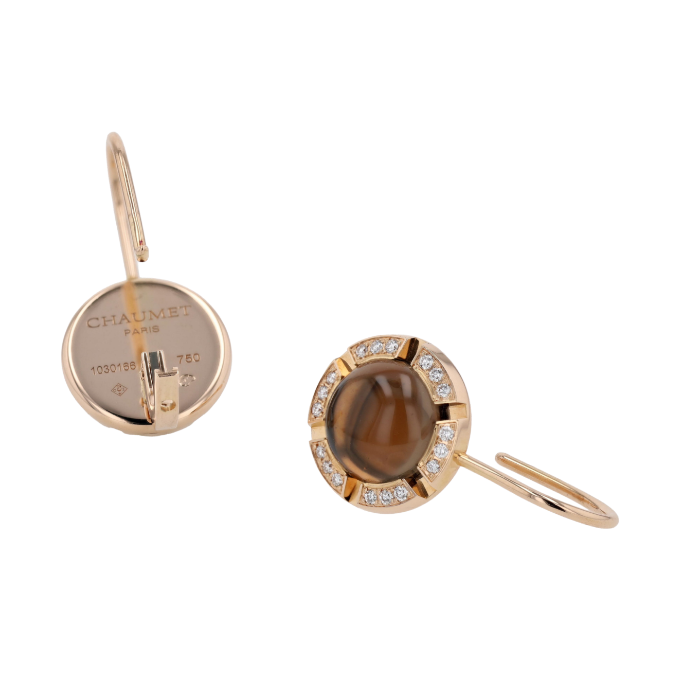 PARURE_CHAUMET_CLASS_ONE_QUARTZ_FUME_&_DIAMANTS image