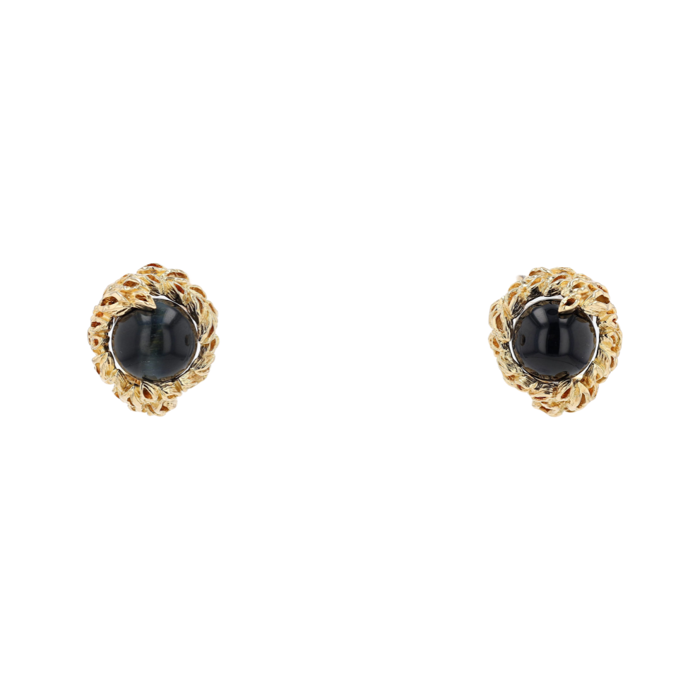 BOUCLES_D'OREILLES_GILBERT_ALBERT_ONYX_INTERCHANGEABLE image