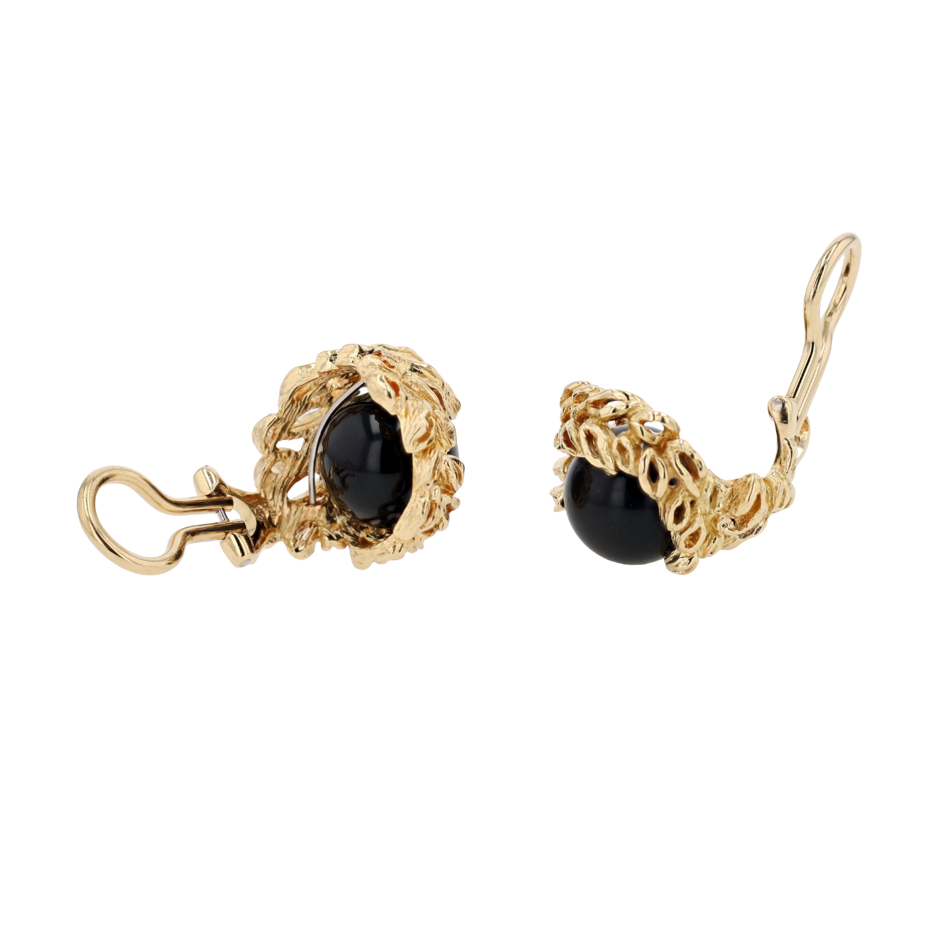 BOUCLES_D'OREILLES_GILBERT_ALBERT_ONYX_INTERCHANGEABLE image