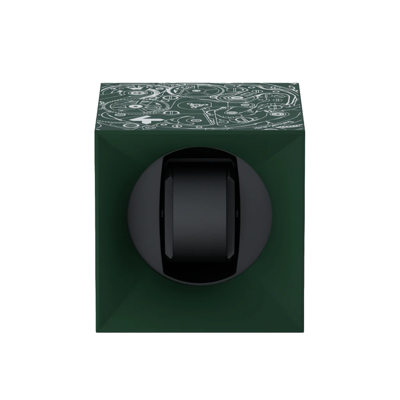 SWISSKUBIK_STARTBOX_SOFT_TOUCH_GREEN_WHITE_MOVEMENT image