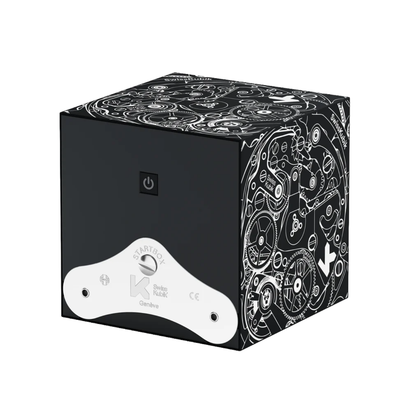 SWISSKUBIK_STARTBOX_SOFT_TOUCH_BLACK_WHITE_MOVEMENT image