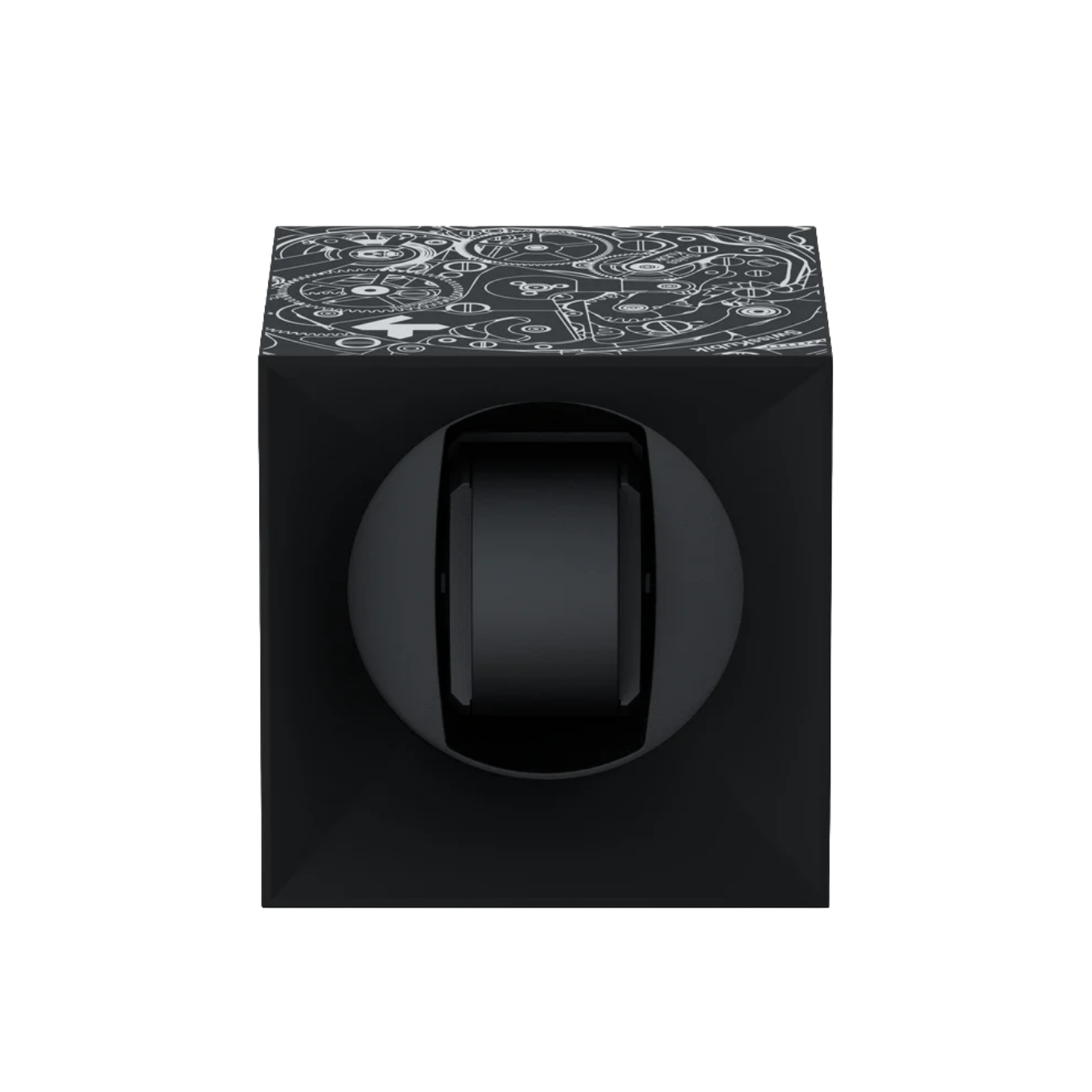 SWISSKUBIK_STARTBOX_SOFT_TOUCH_BLACK_WHITE_MOVEMENT image
