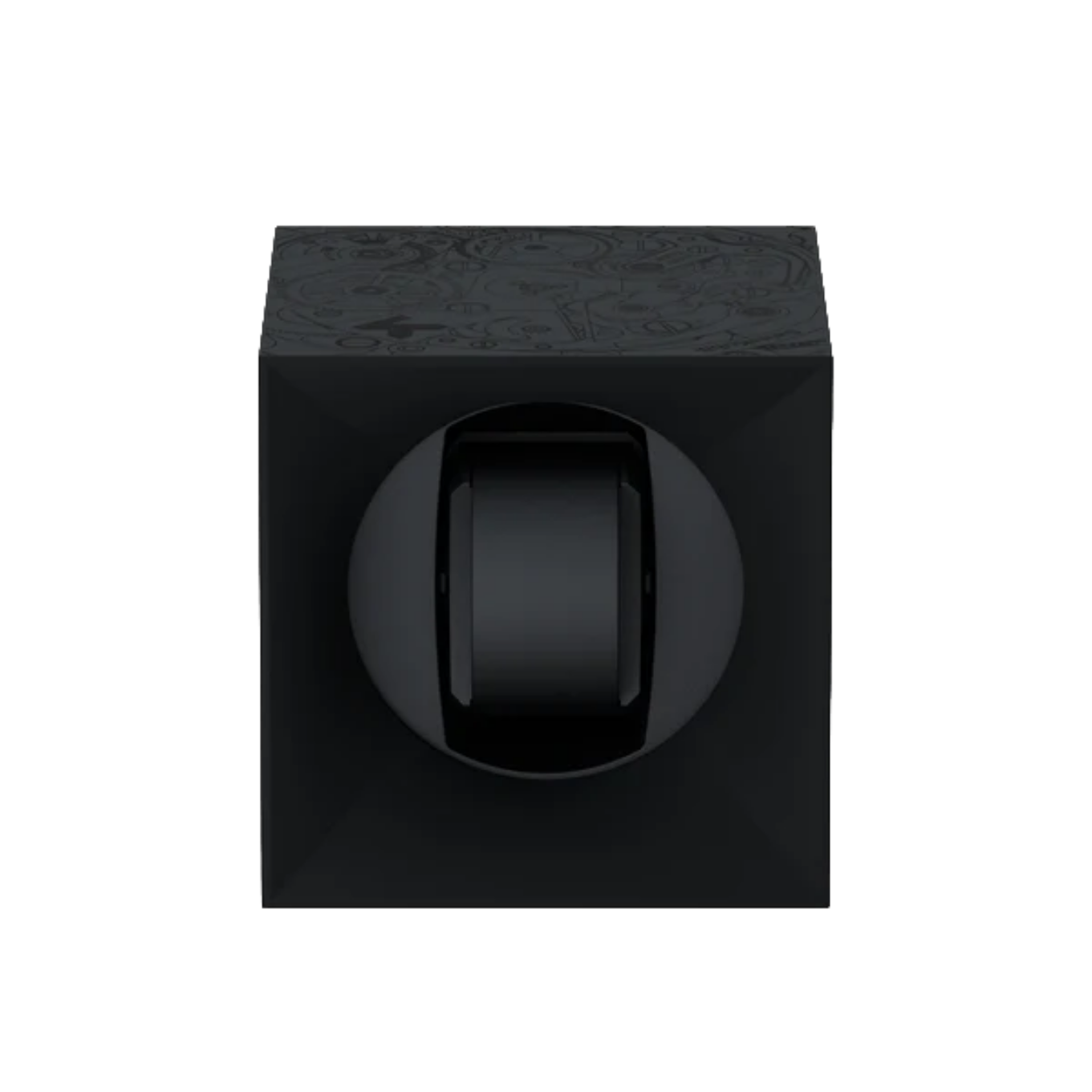 SWISSKUBIK_STARTBOX_SOFT_TOUCH_BLACK_BLACK_MOVEMENT image