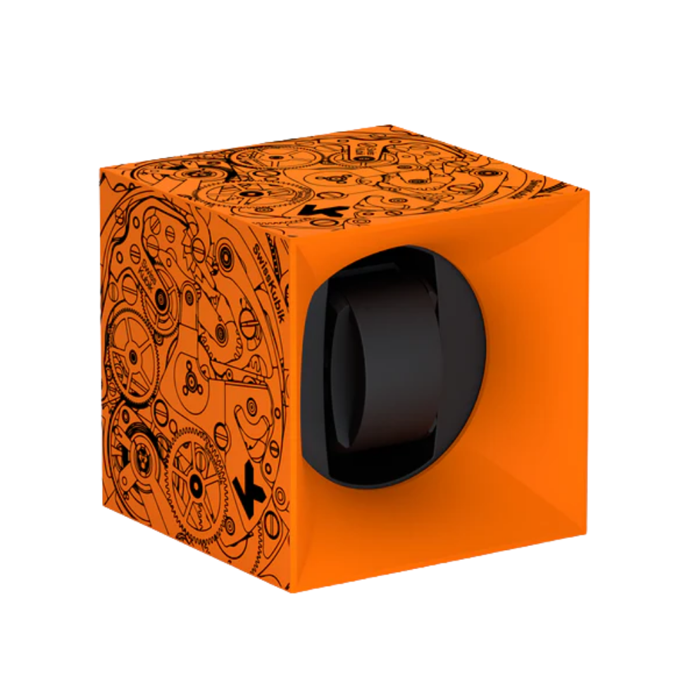 SWISSKUBIK_STARTBOX_ORANGE_BLACK_MOVEMENT image