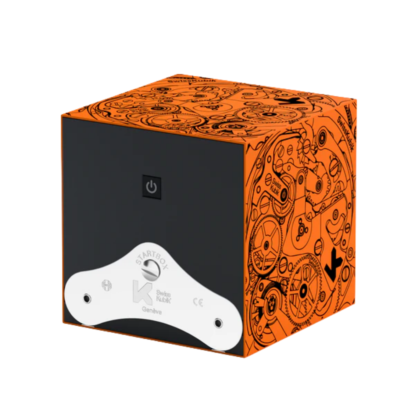 SWISSKUBIK_STARTBOX_ORANGE_BLACK_MOVEMENT image