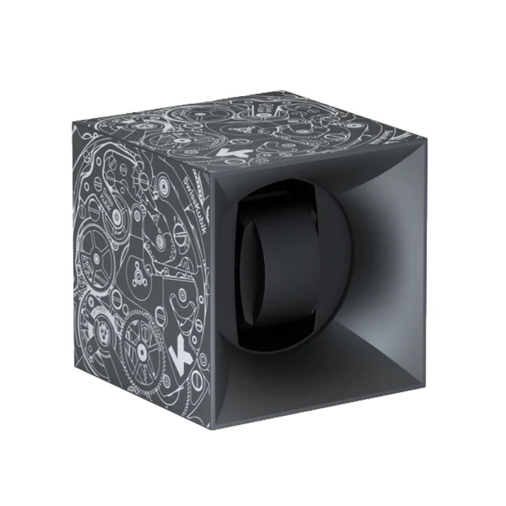 SWISSKUBIK_STARTBOX_SOFT_TOUCH_SILVER_WHITE_MOVEMENT image