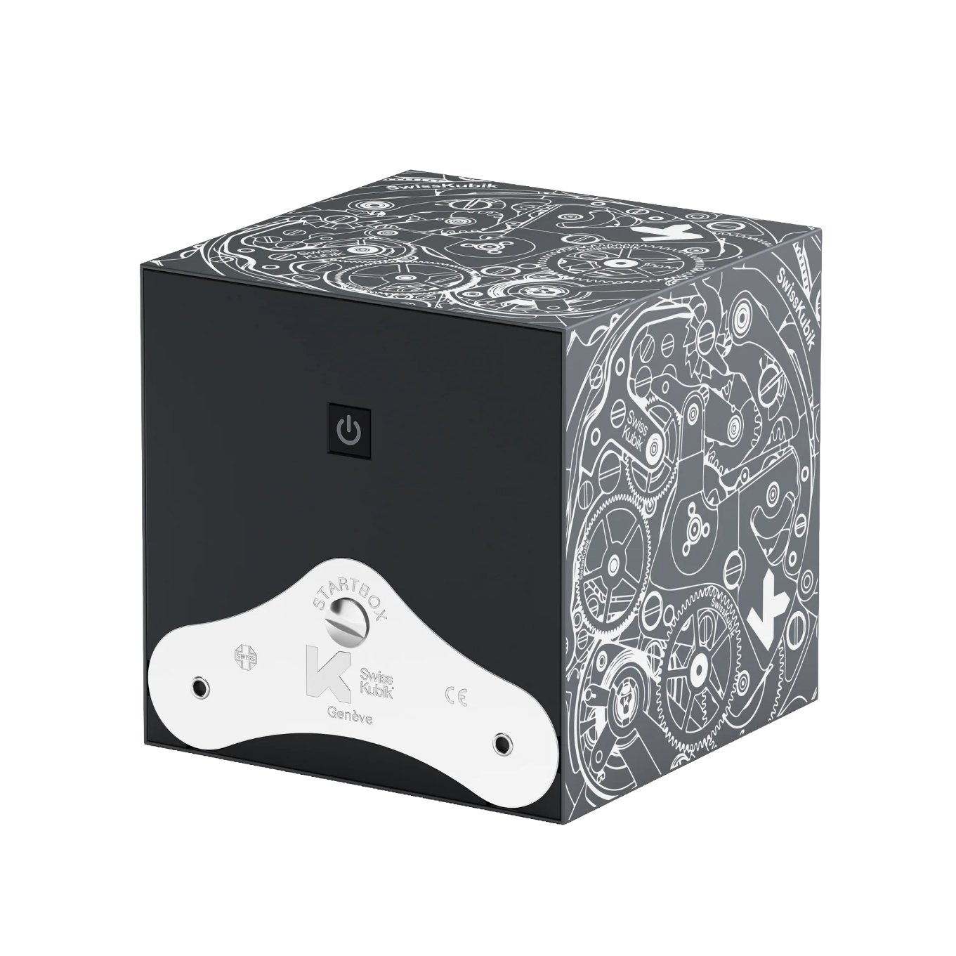 SWISSKUBIK_STARTBOX_SOFT_TOUCH_SILVER_WHITE_MOVEMENT image