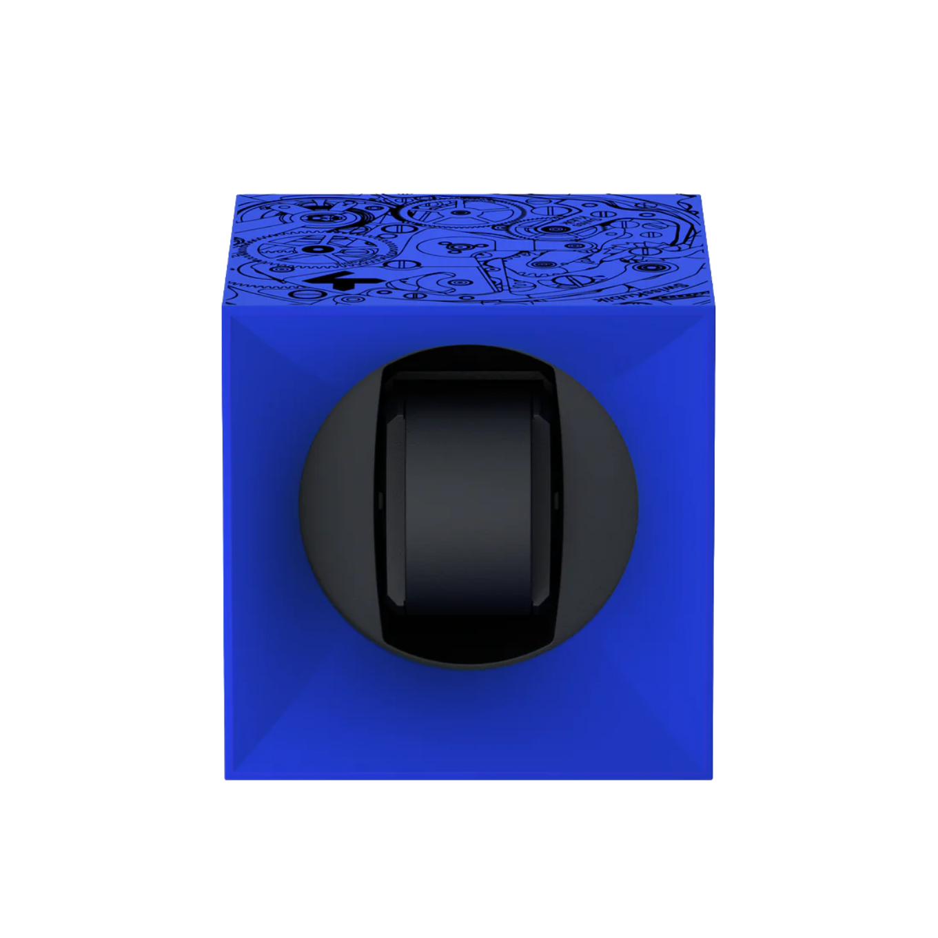 SWISSKUBIK_STARTBOX_SOFT_TOUCH_BLUE_BLACK_MOVEMENT image