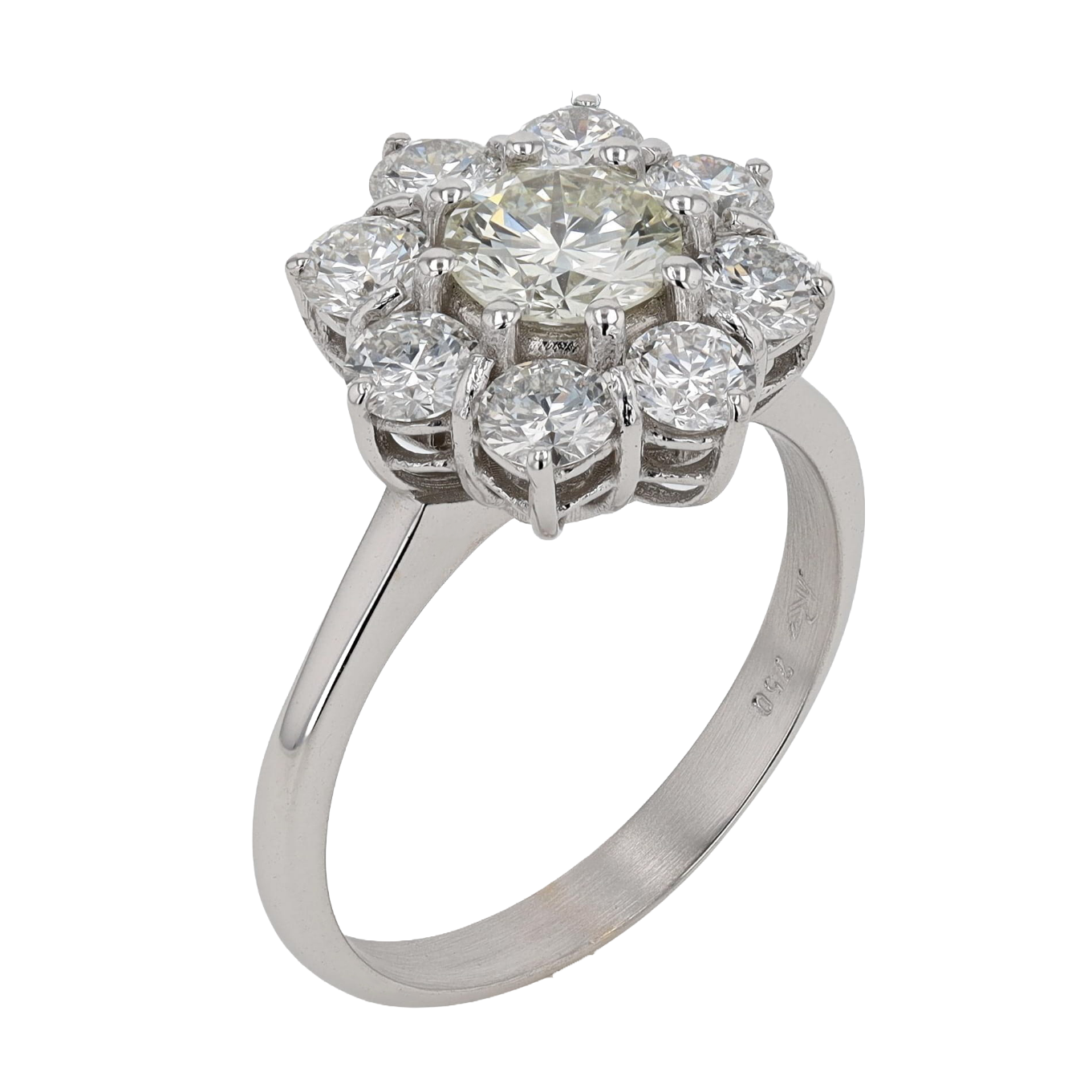 BAGUE_MARGUERITE_DIAMANTS_1.40_CT image