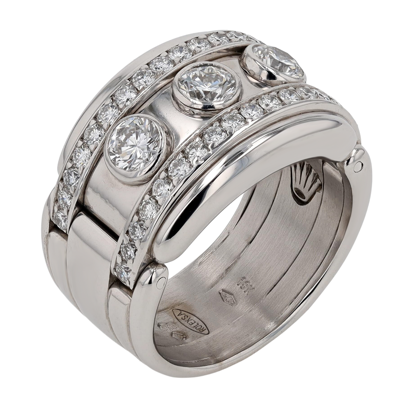 BAGUE_ROLEX_VINTAGE_DIAMANTS image