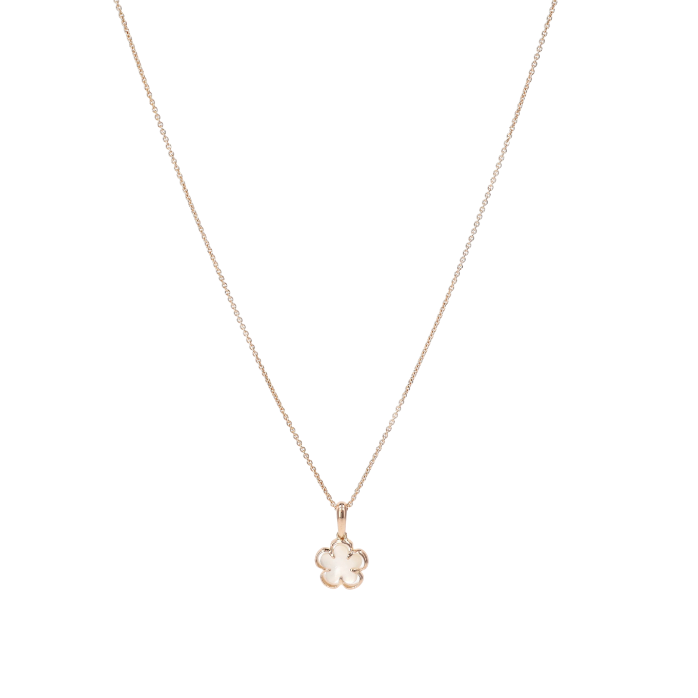 COLLIER_FLEUR_NACRE_BLANCHE image