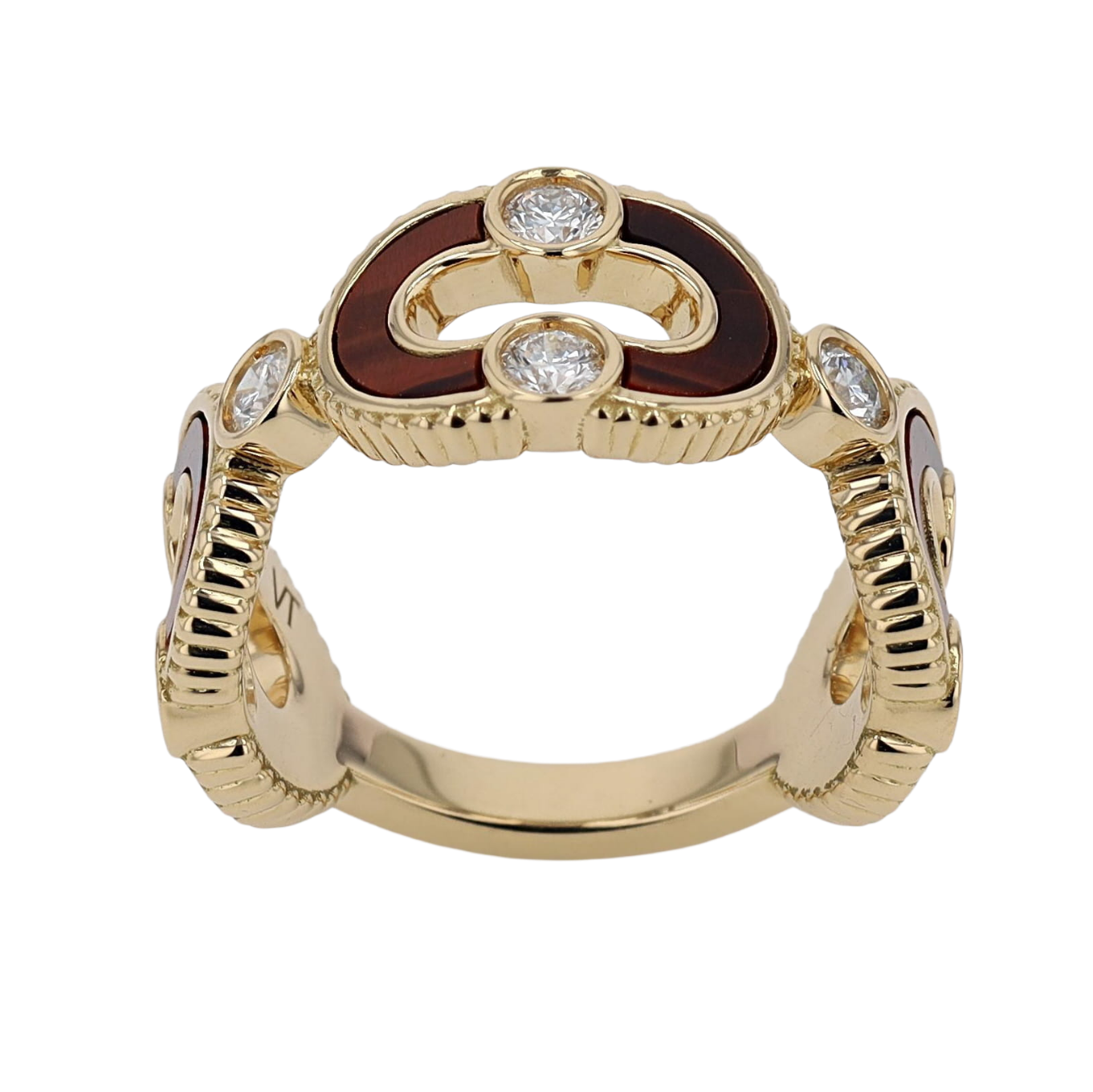 BAGUE_OEIL_DE_CHAT_DIAMANTS_0.80_CT image