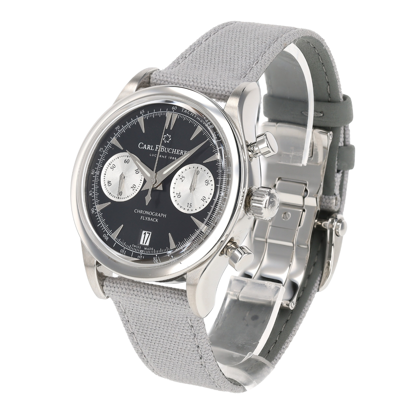 CARL_F._BUCHERER_MANERO_FLYBACK image