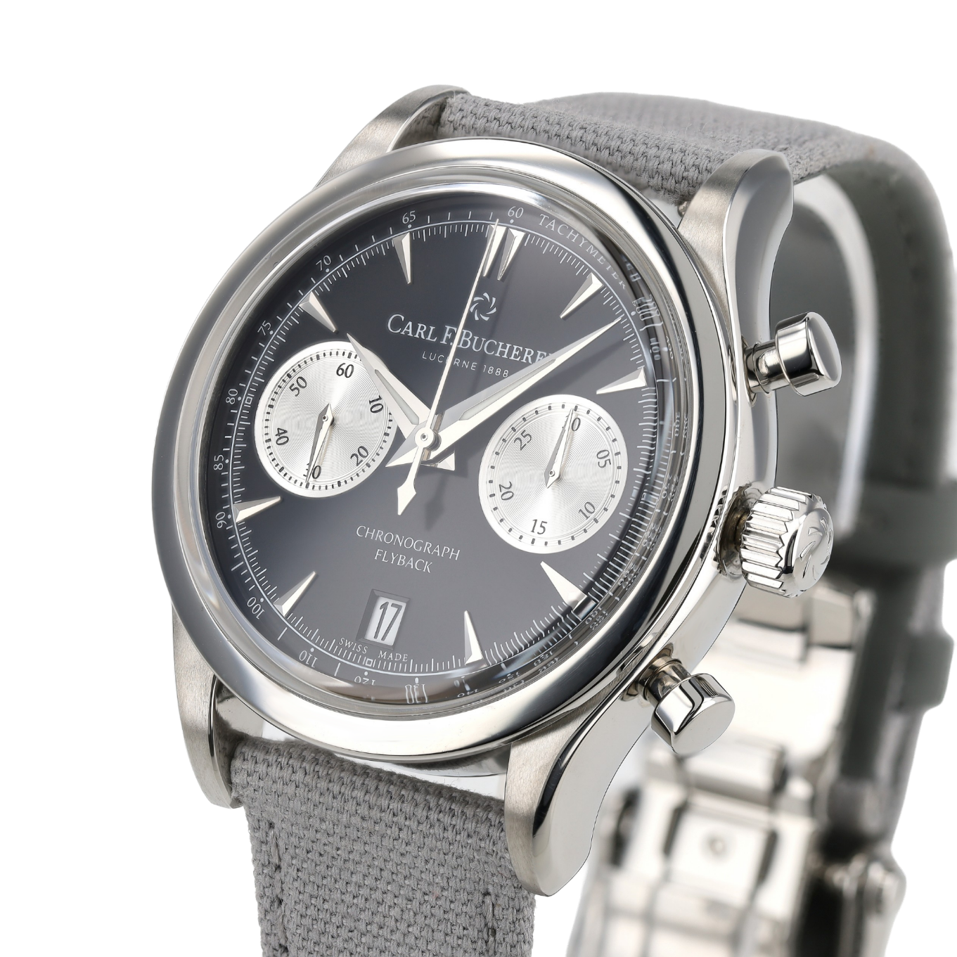 CARL_F._BUCHERER_MANERO_FLYBACK image