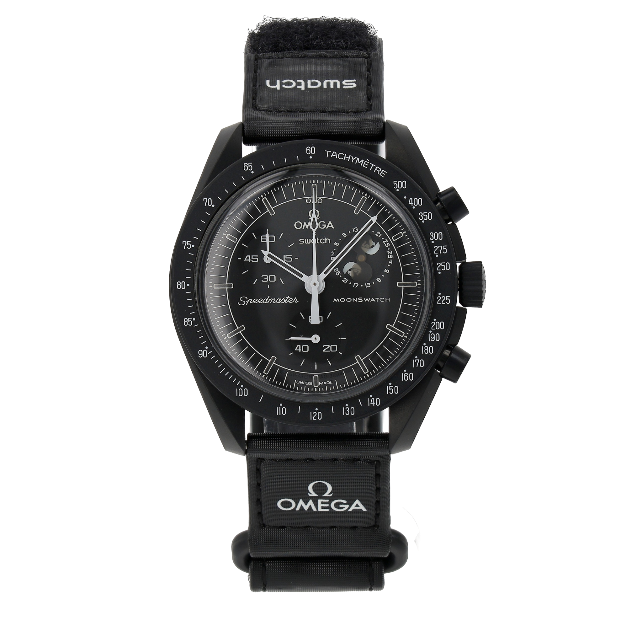 SWATCH X OMEGA MOONSWATCH MISSION TO THE MOONPHASE "NEW MOON"